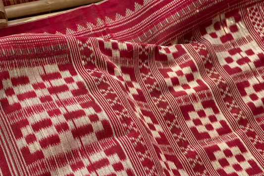 Sambalpuri Saree - Red